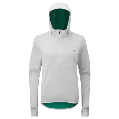 Altura Grid Womens Softshell Half Zip Hooded Jacket Grey