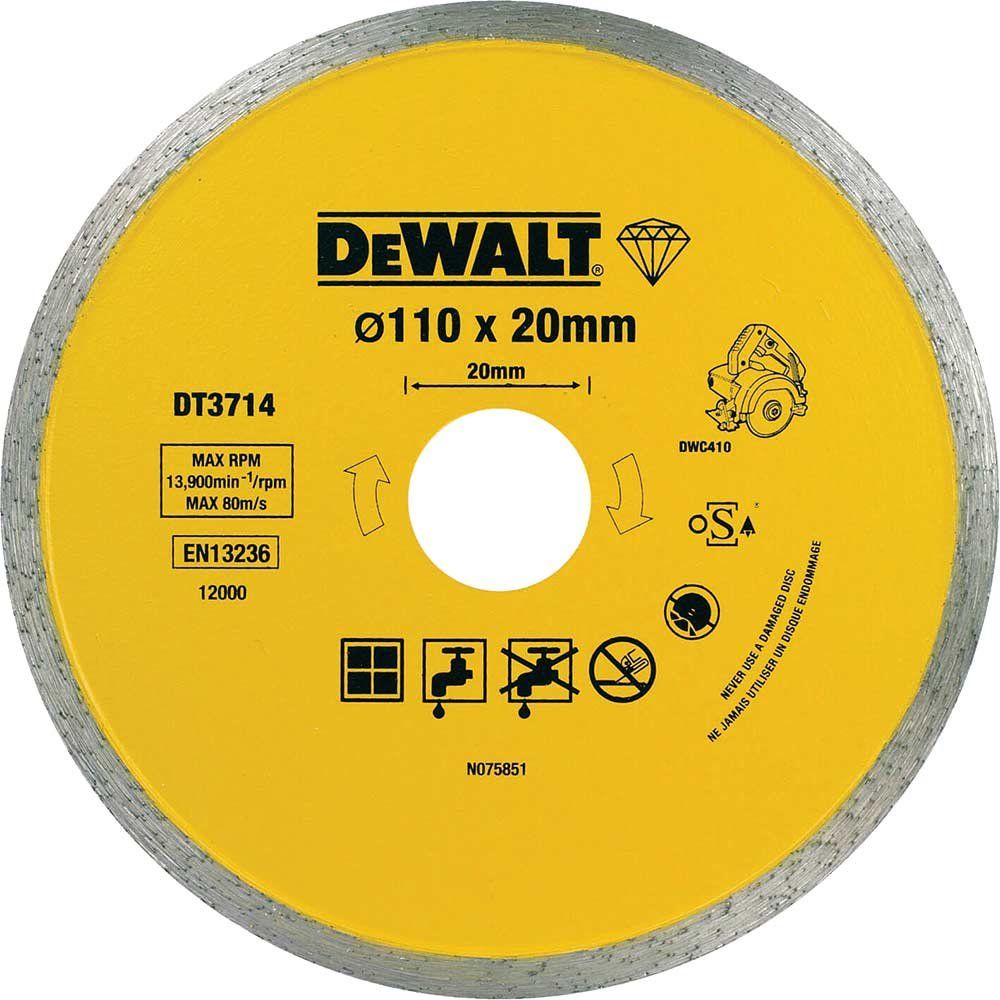 Dewalt DT3733-XJ Ceramic Diamond Tile Blade 254 X 25.4Mm - Image 1
