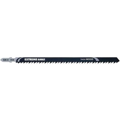 DeWalt T744D HCS Wood Cutting Jigsaw Blades Pack of 5