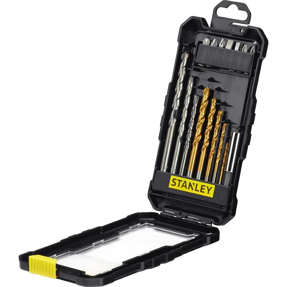 Stanley 16 Piece Drill and Screwdriver Bit Set - Image 1