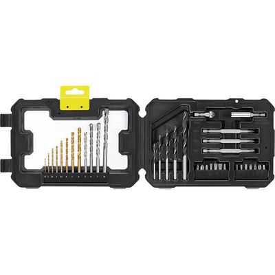 Stanley 36 Piece Drill and Screwdriver Bit Set