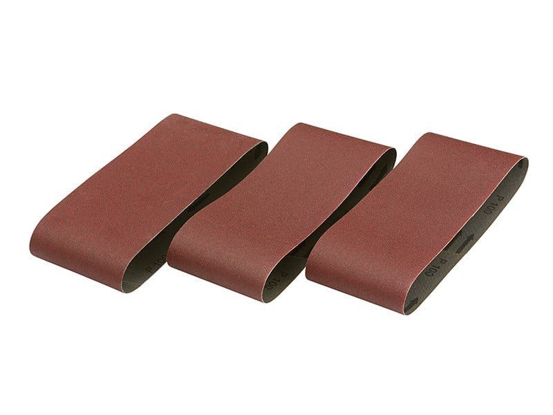 DeWalt 100 x 560mm Sanding Belts 100mm x 560mm 40g Pack of 3 - Image 1
