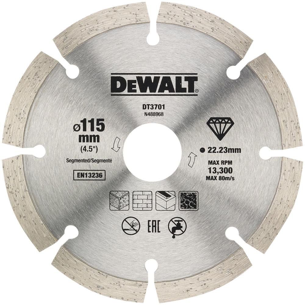 DeWalt Segmented All Purpose Diamond Cutting Disc - Image 1
