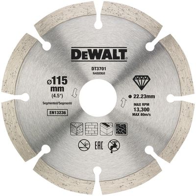 DeWalt Segmented All Purpose Diamond Cutting Disc