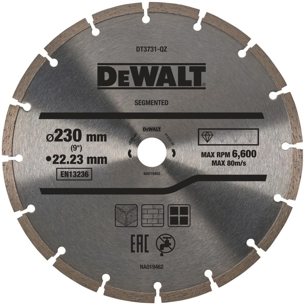 DeWalt Segmented All Purpose Diamond Cutting Disc - Image 1