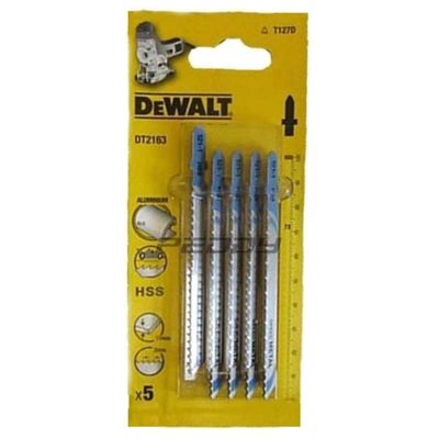 Dewalt DT2163-QZ Hss Metal Cutting Jigsaw Blades Pack Of 5 T127D