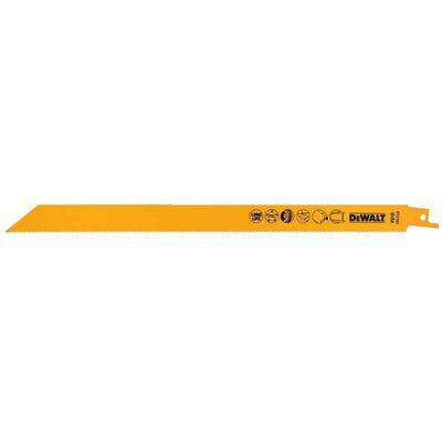 Dewalt DT2355-QZ Bi-Metal Reciprocating Blade For Universal Use 305Mm (Pack 5)