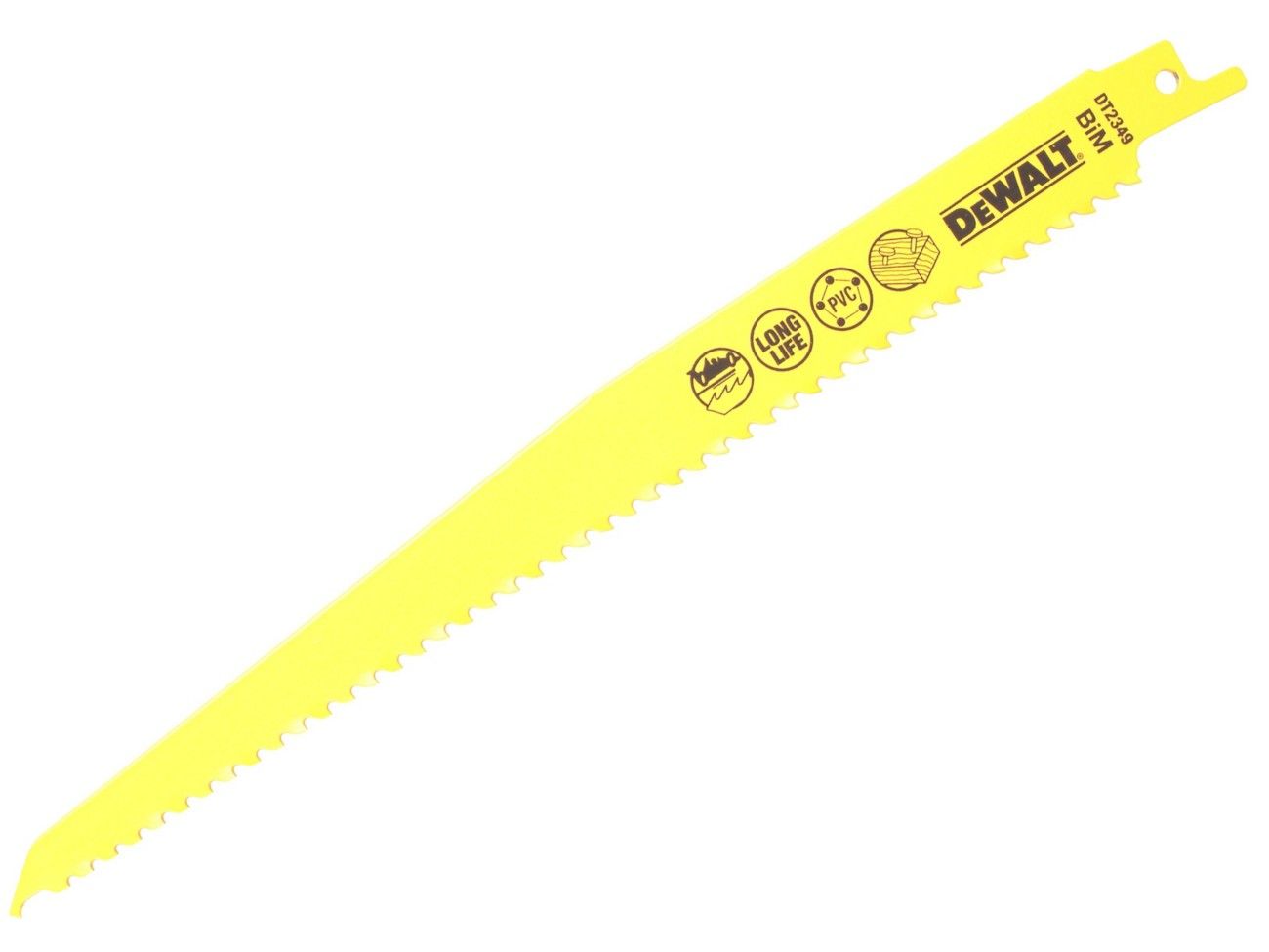DEWALT 150mm Bi-Metal Reciprocating Saw Blades (5 Pack) - For Fast Cuts In Wood With Nails - Image 1