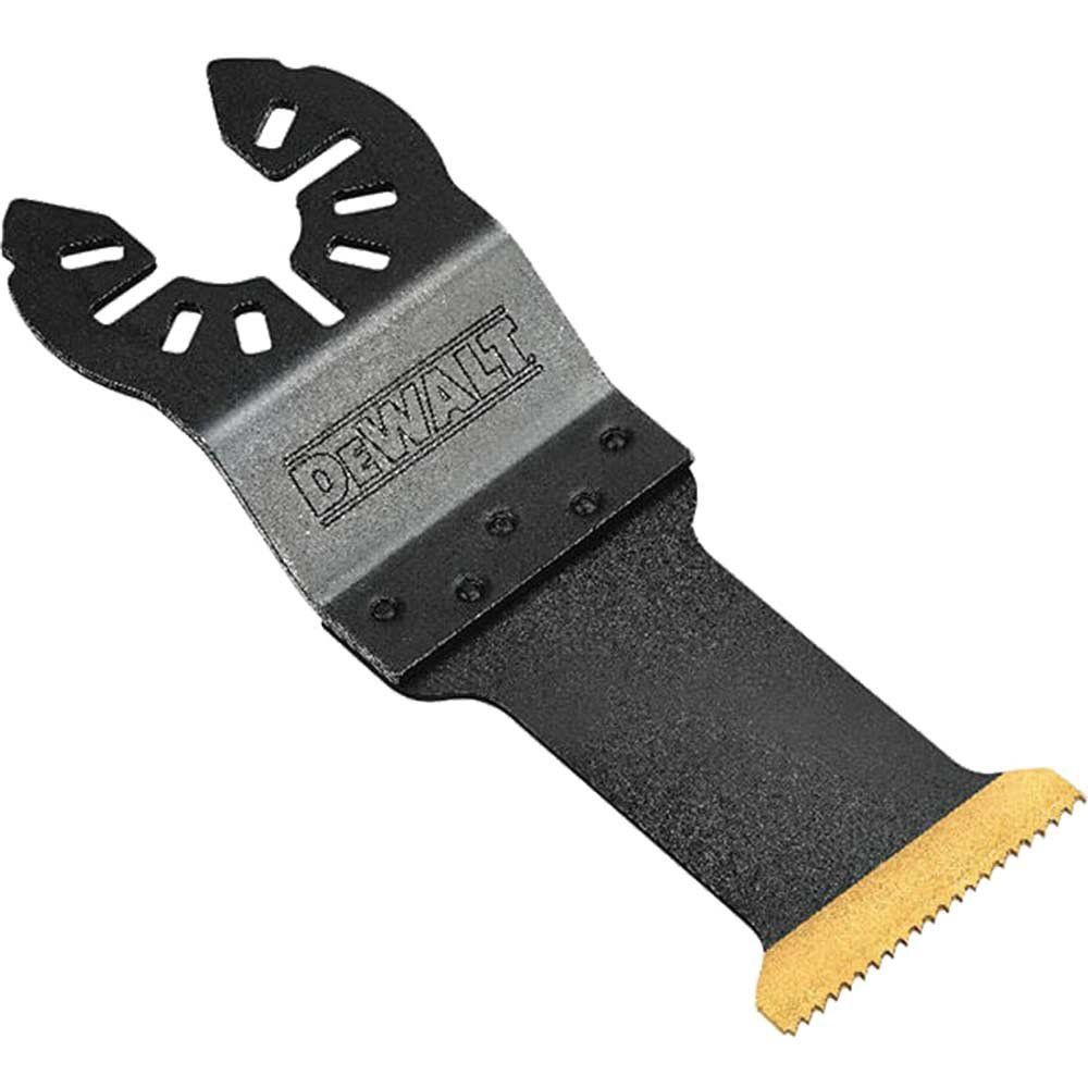 DeWalt DT20707 Titanium OIS Oscillating Multi Tool Metal Plunge Saw Blade 30mm Pack of 5 - Image 1