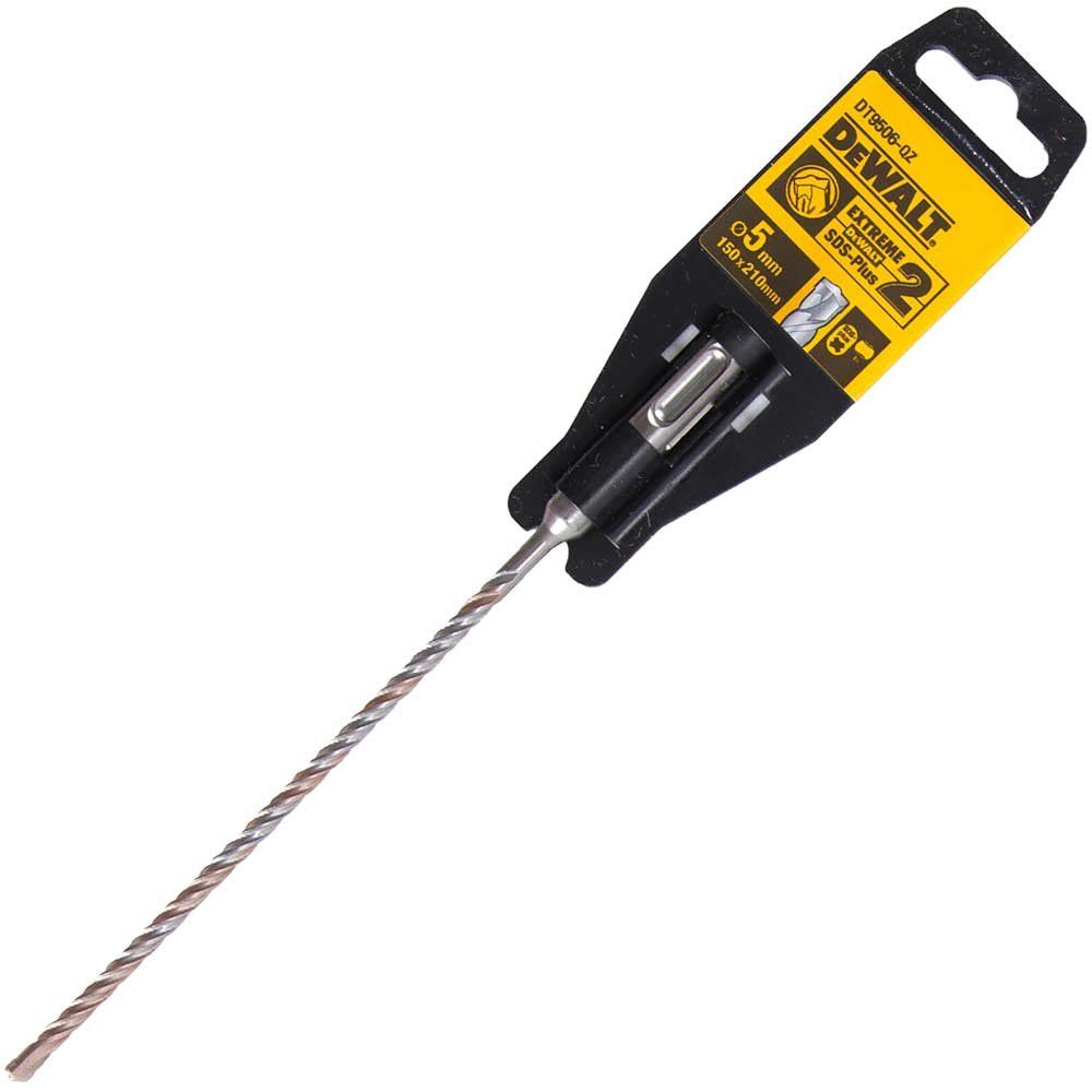 DeWalt Extreme 2 SDS Plus Masonry Drill Bit 5mm 210mm - Image 1