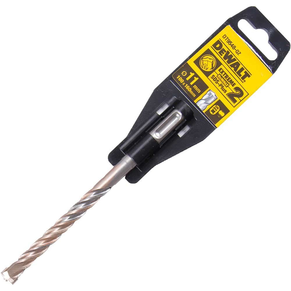 DeWalt Extreme 2 SDS Plus Masonry Drill Bit 11mm 160mm - Image 1