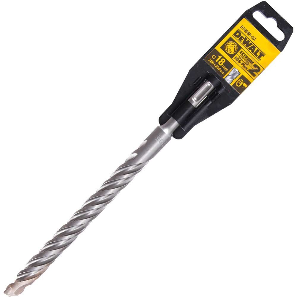 DeWalt Extreme 2 SDS Plus Masonry Drill Bit 18mm 250mm - Image 1