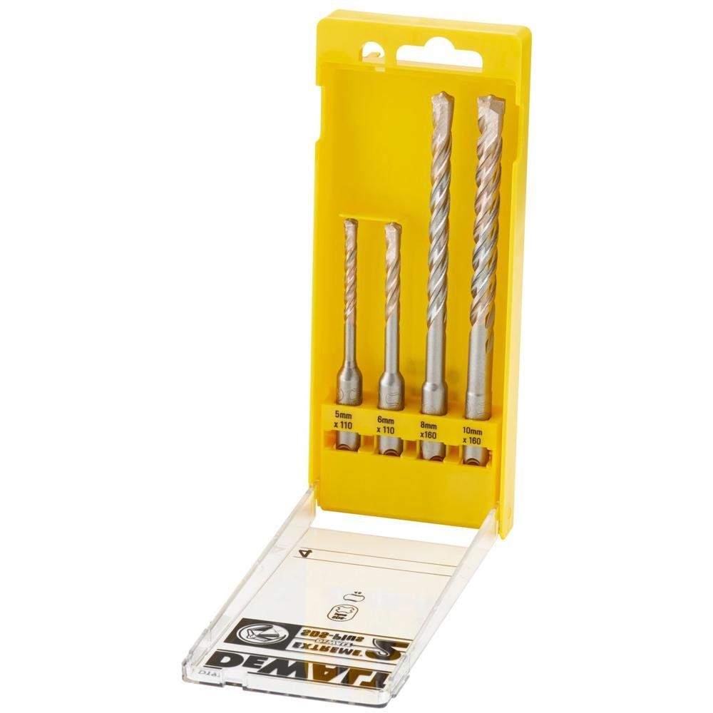 DeWalt Extreme 4 Piece SDS Plus Drill Bit Set - Image 1