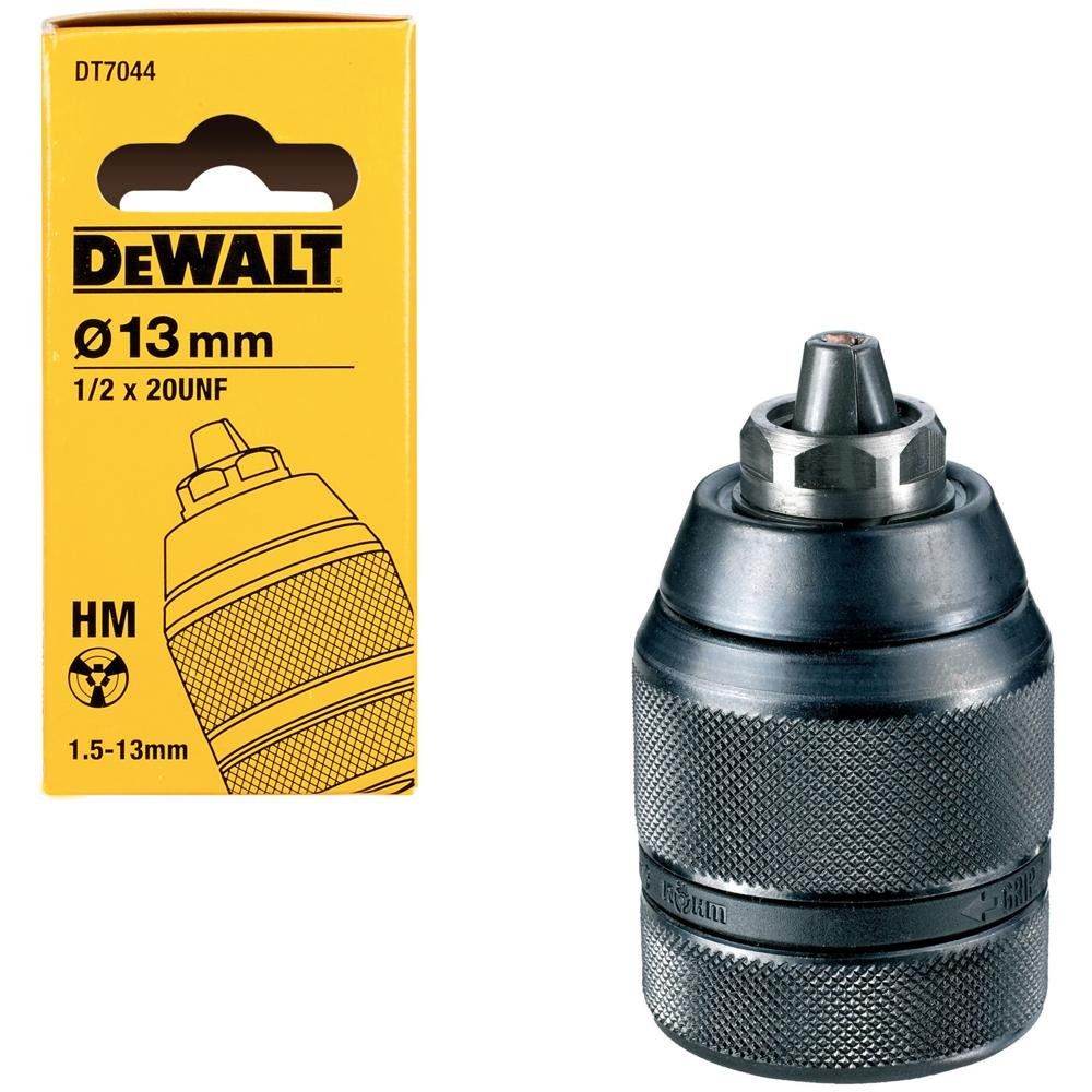DeWalt Metal Keyless Drill Chuck 13mm 1/2" x 20UNF Female - Image 1