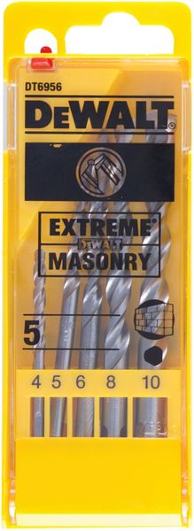 Dewalt DT6956-QZ Extreme Masonry Drill Bit Set 5 Piece
