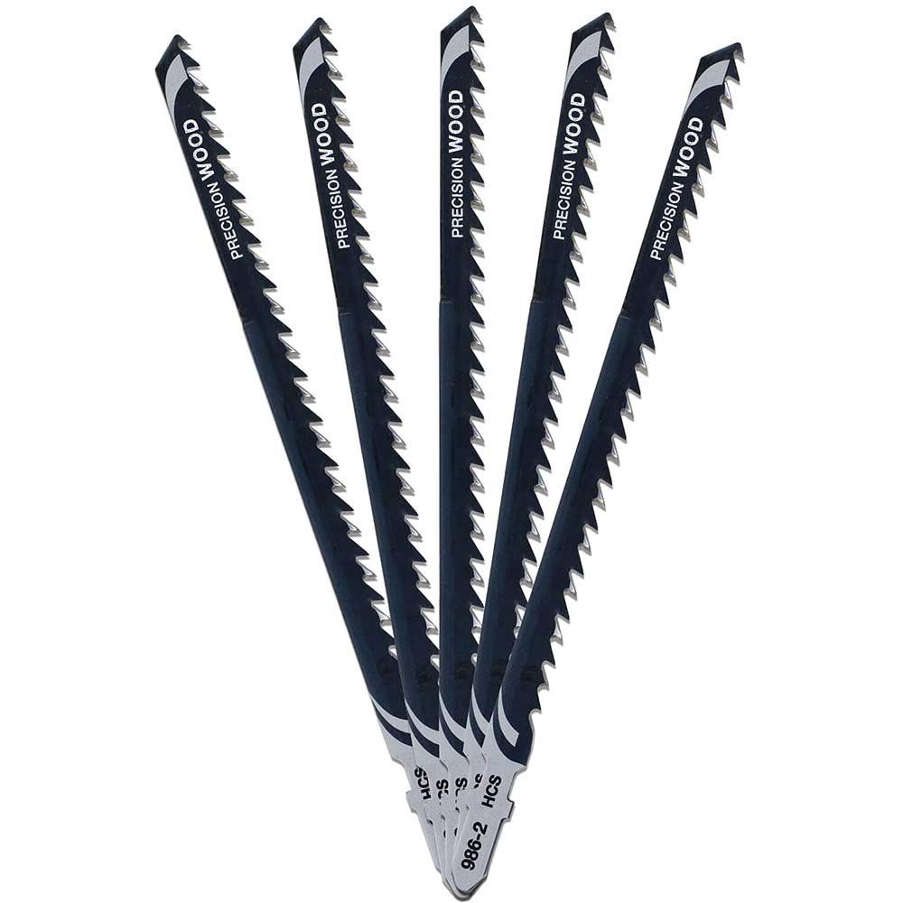 DeWalt T344DP HCS Wood Cutting Jigsaw Blades Pack of 5 - Image 1