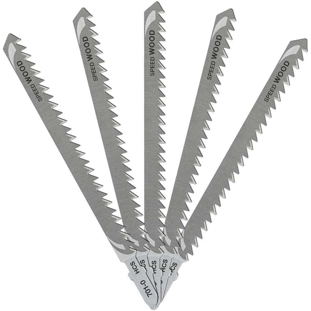 DeWalt T301DL HCS Wood Cutting Jigsaw Blades Pack of 5 - Image 1