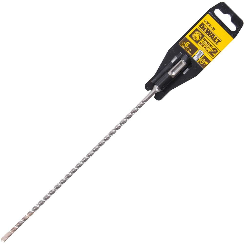 DeWalt Extreme 2 SDS Plus Masonry Drill Bit 6mm 310mm - Image 1