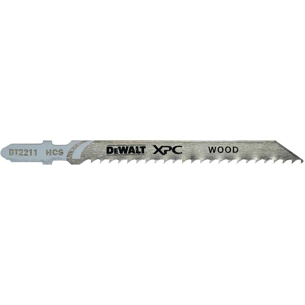 Dewalt DT2211-QZ Xpc Hcs Wood Jigsaw Blades Pack Of 5 T111C - Image 1