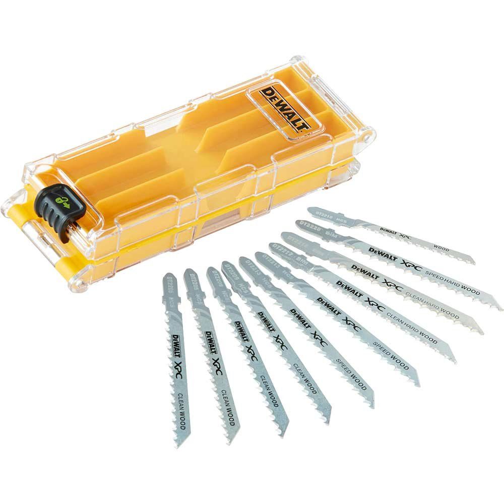 DeWalt DT2296 10 Piece XPC Jigsaw Blade Set - Image 1