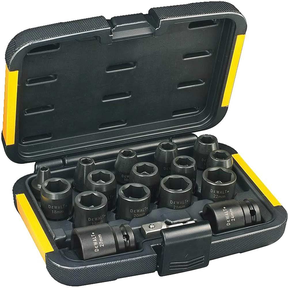 Dewalt DT7506-QZ Dt7506 Impact Socket Set 17 Piece - Image 1