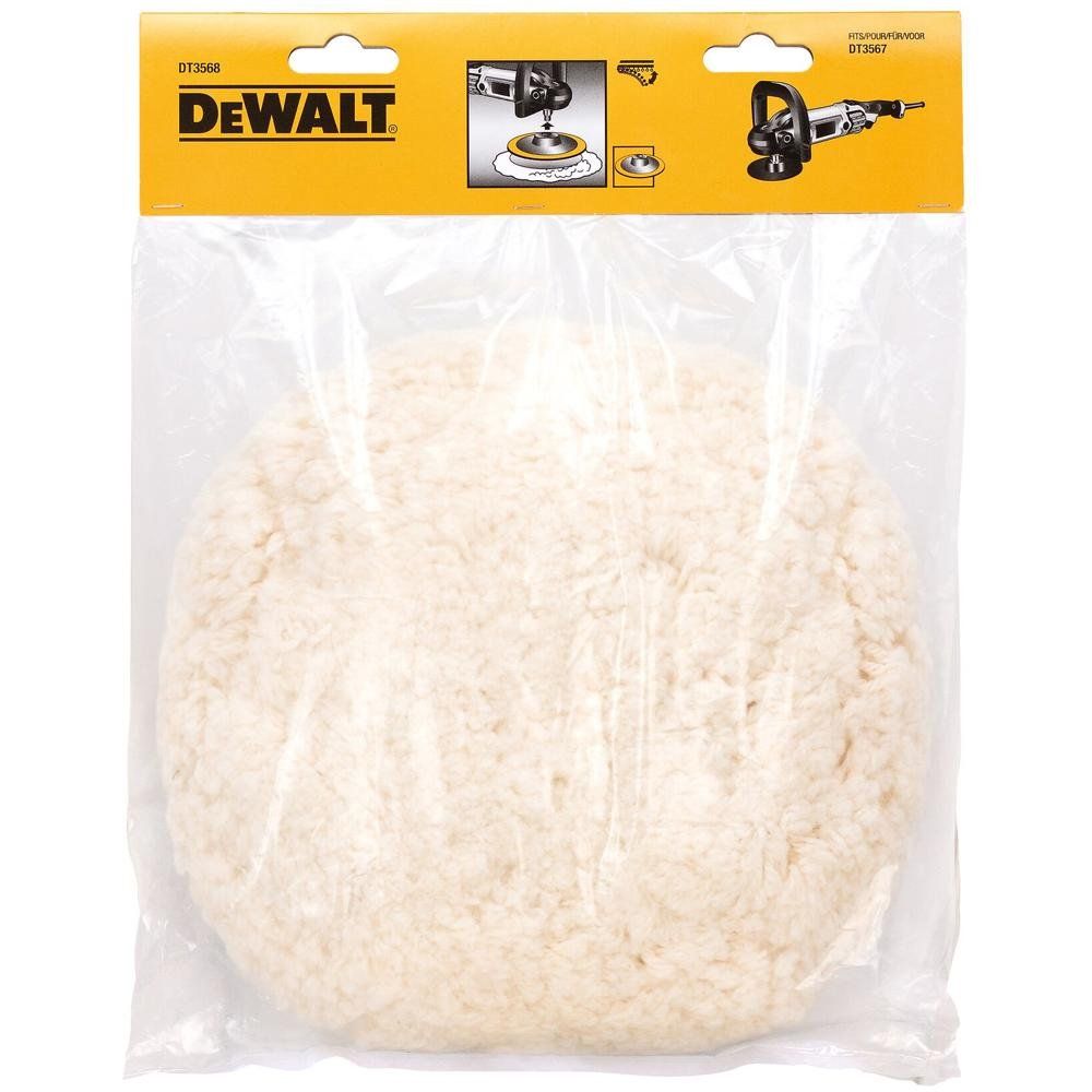 Dewalt Hook & Loop Lambswool Polishing Bonnet - Image 1
