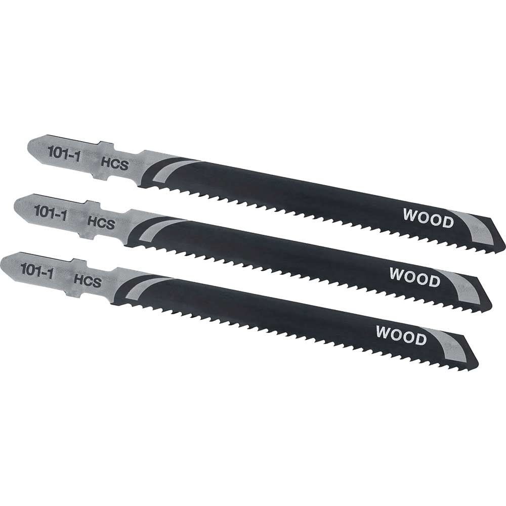 Stanley Fine Cutting T Shank Jigsaw Blade for Wood Pack of 3 - Image 1