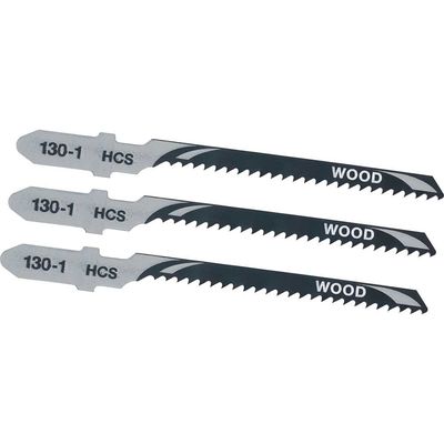 Stanley Curve Cutting T Shank Jigsaw Blades for Wood Pack of 3