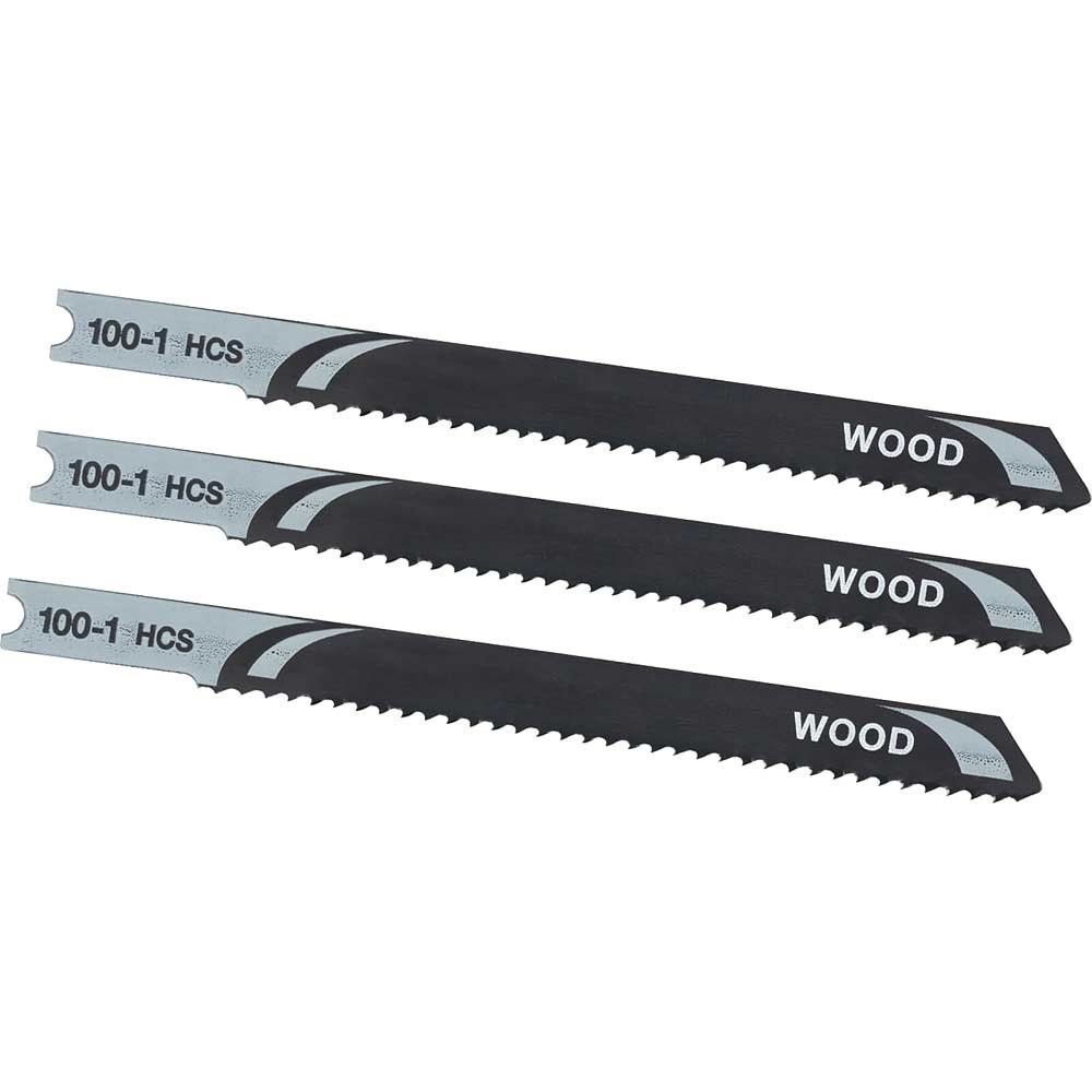 Stanley Fine Cutting U Shank Jigsaw Blades for Wood Pack of 3 - Image 1