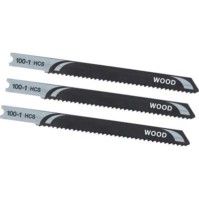 Stanley Fine Cutting U Shank Jigsaw Blades for Wood Pack of 3