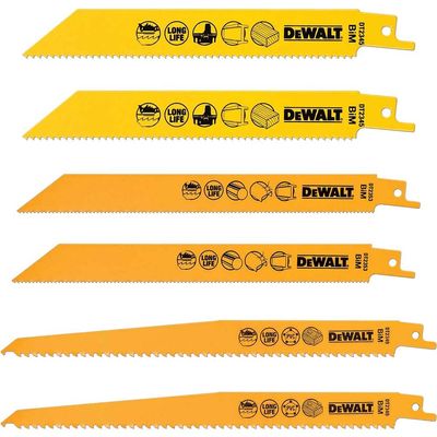 Dewalt DT2444-QZ Dt2444 Reciprocating Saw Blade Set 6 Piece