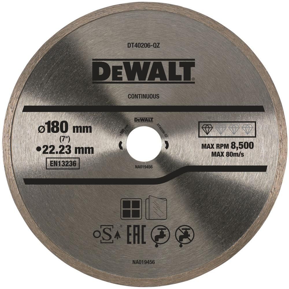 DeWalt Continuous Rim Diamond Blade - Image 1