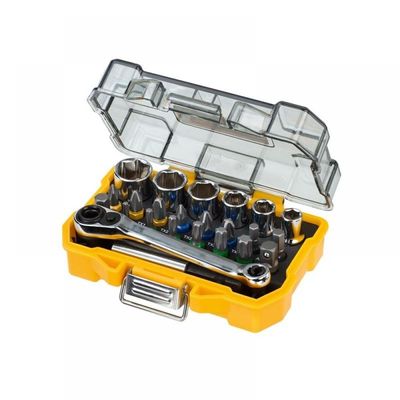 DeWalt 24 Piece 1/4" Drive Socket and Screwdriver Bit Set