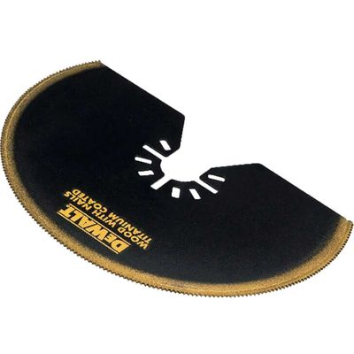 Dewalt DT20709-QZ Multi-Tool Titanium Semi Circle Blade 100Mm