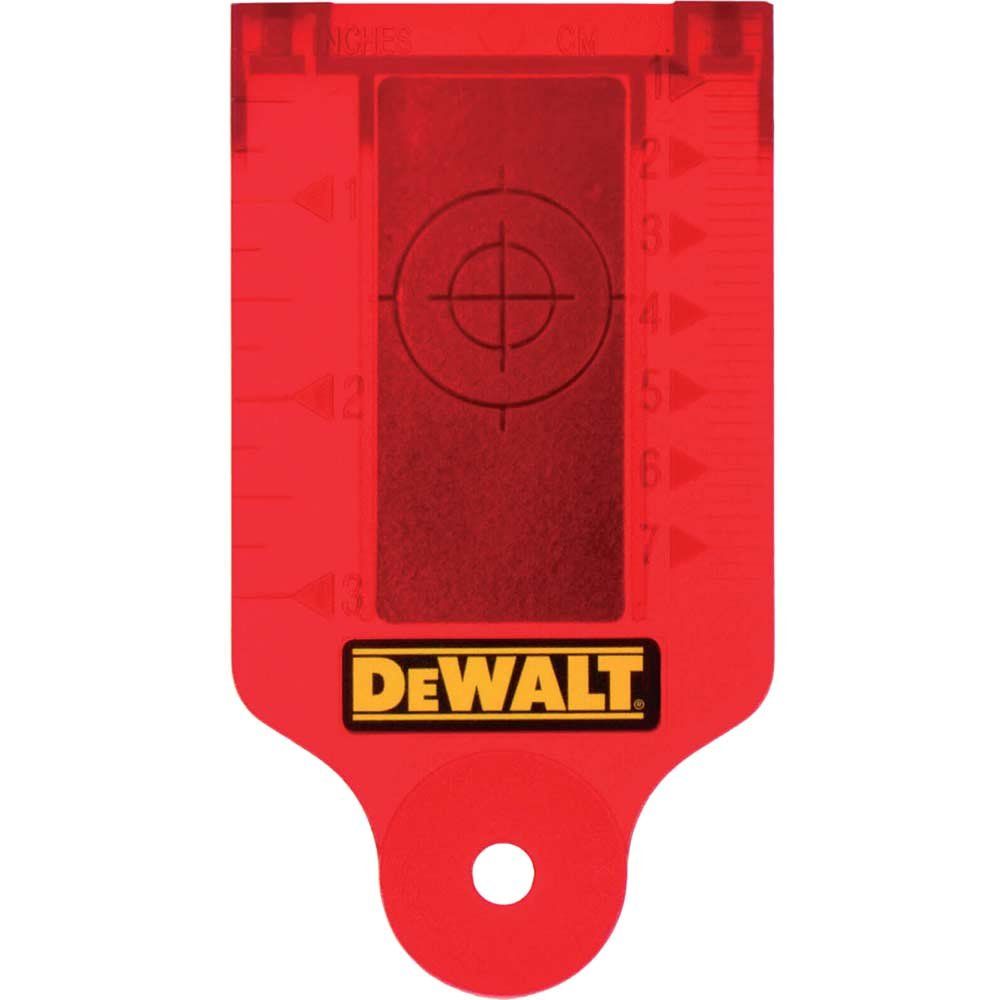 DeWalt Laser Target Plate Red - Image 1