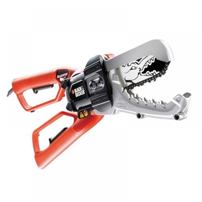 BLACK DECKER GK1000-GB Alligator Chainsaw Lopper Pruner - Orange & Black