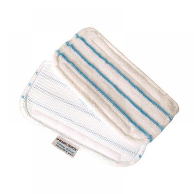 BLACK DECKER Replacement Microfibre Steam Mop Pads - Pack of 2