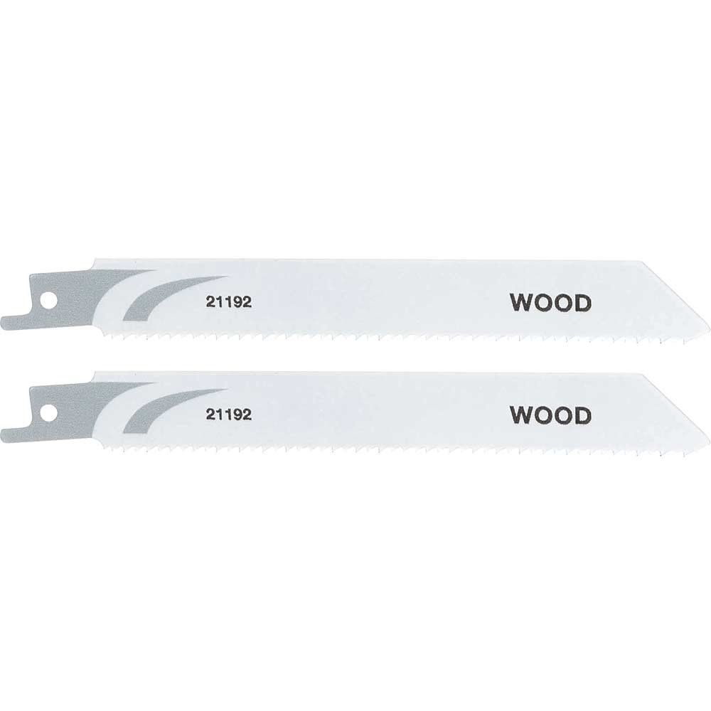 Stanley Fine Wood Cutting Reciprocating Saw Blades 152mm Pack of 2 - Image 1