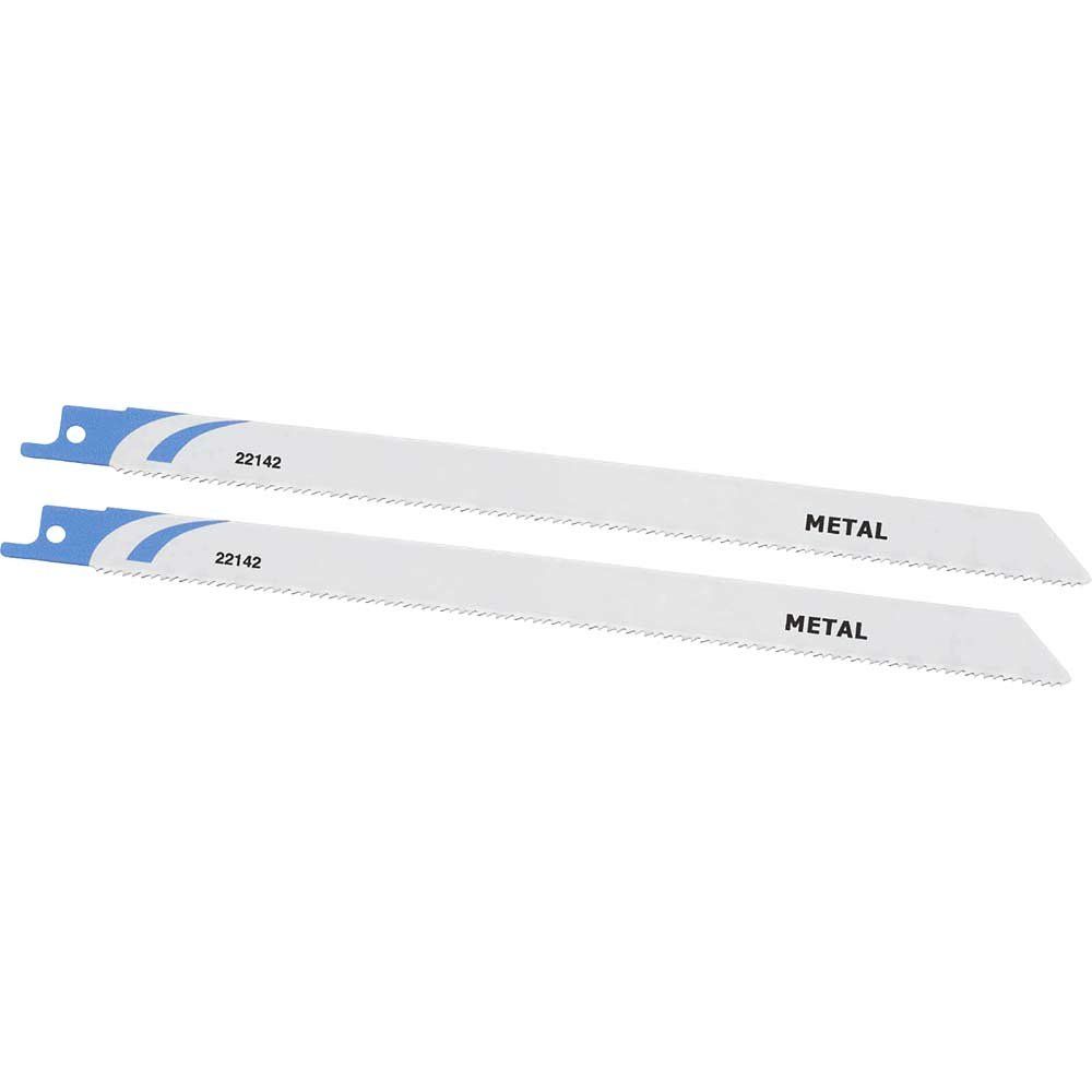 Stanley Thick Metal Cutting Reciprocating Saw Blades 228mm Pack of 2 - Image 1