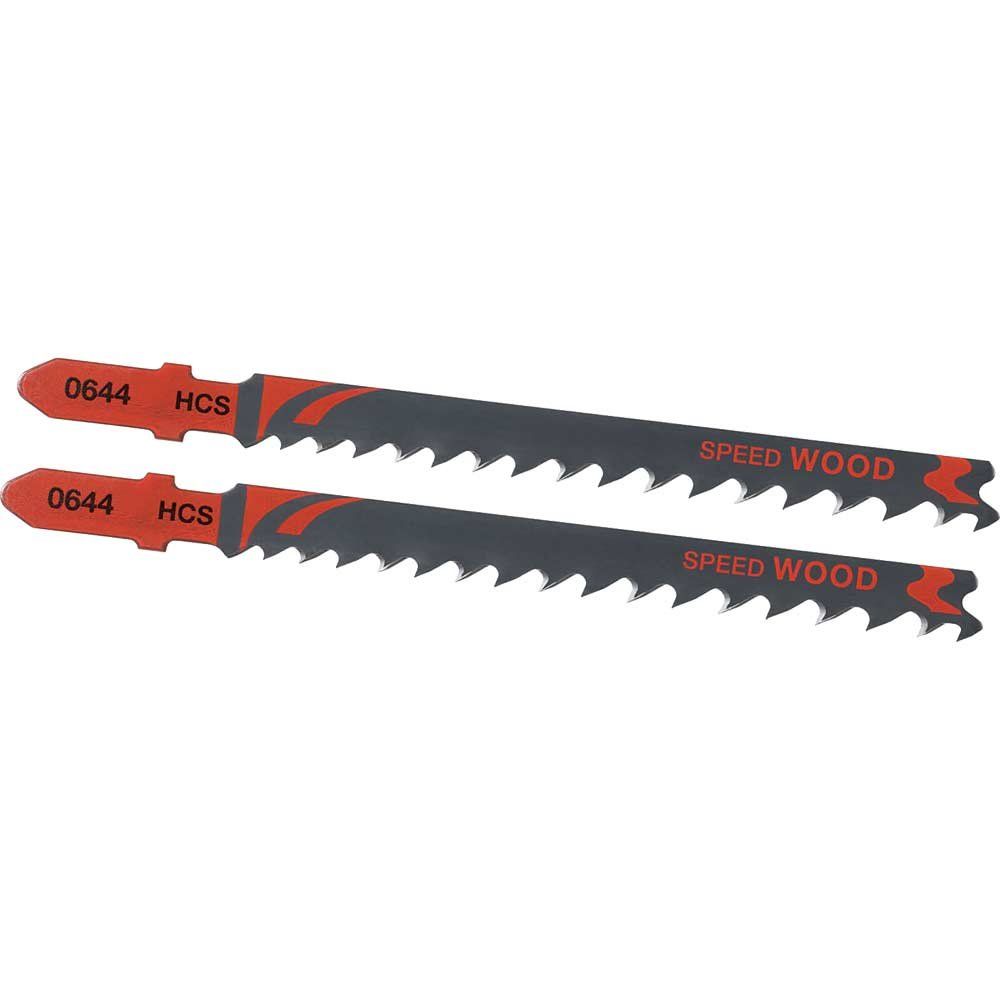 Stanley FatMax T Shank Speed Cutting Jigsaw Blades for Wood Pack of 2 - Image 1