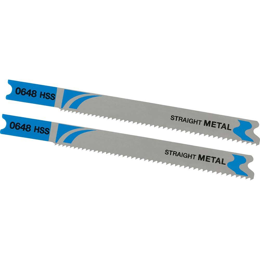 Stanley FatMax Straight Cutting U Shank Jigsaw Blades for Metal Pack of 2 - Image 1