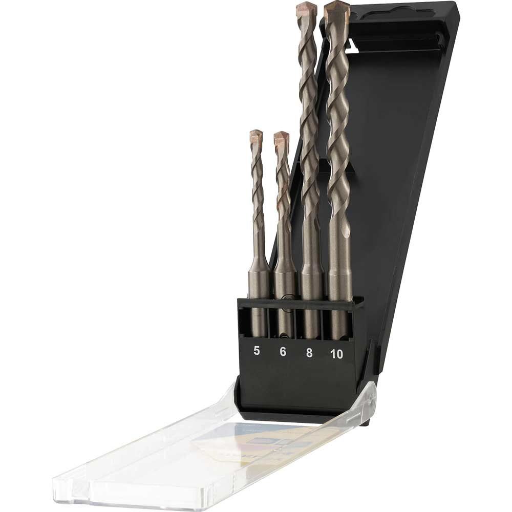 Stanley 4 Piece SDS Plus Masonry Drill Bit Set - Image 1