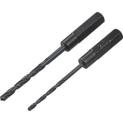 Stanley 2 Piece Hex Shank Pilot Drill Bit Set