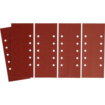 Stanley Punched 1/2 Sanding Sheets 115mm x 280mm 150g Pack of 5