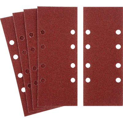 Stanley Punched Clip On 1/3 Sanding Sheets 93mm x 230mm 60g Pack of 5