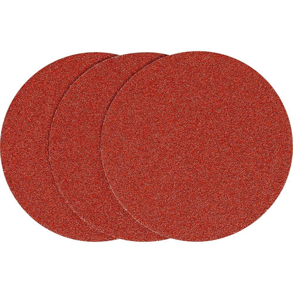 Stanley Sanding Discs for Drills and Angle Grinders 125mm 125mm 60g Pack of 3 - Image 1