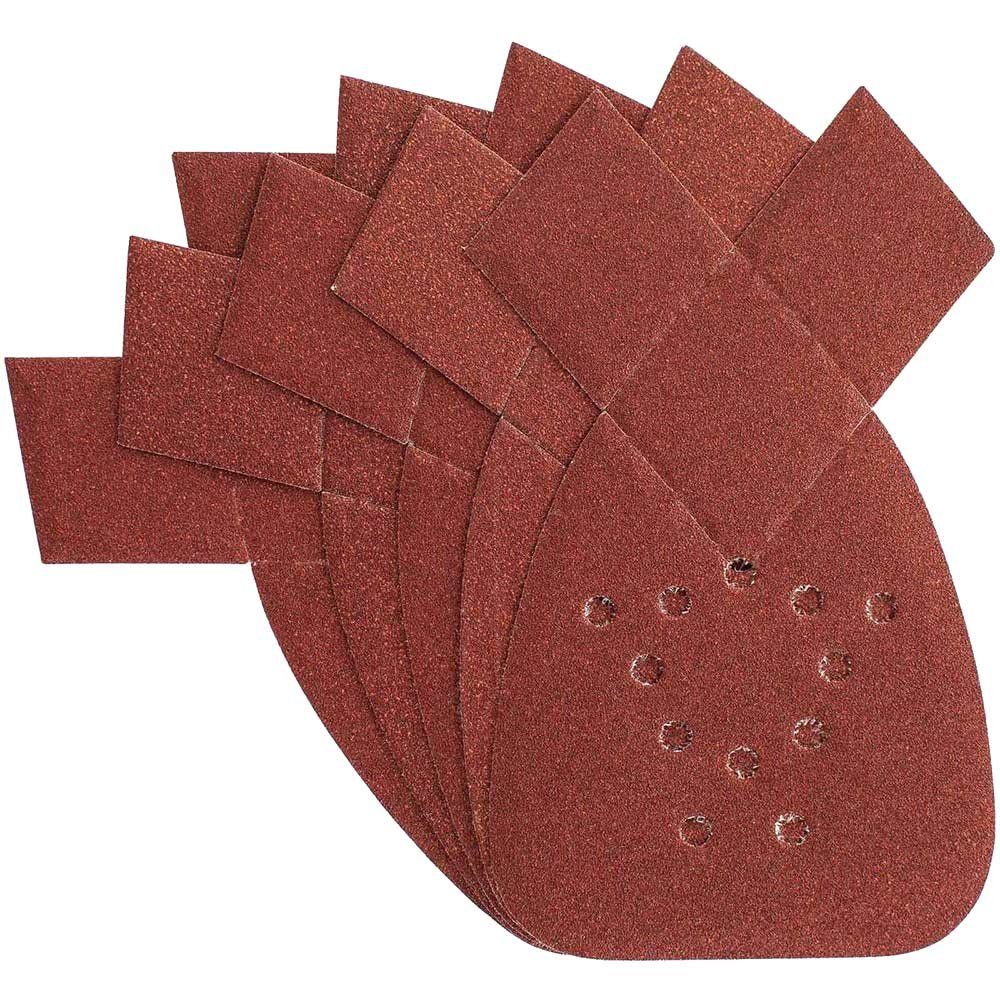 Stanley Quick Fit Mouse Sanding Sheets 120g Pack of 5 - Image 1