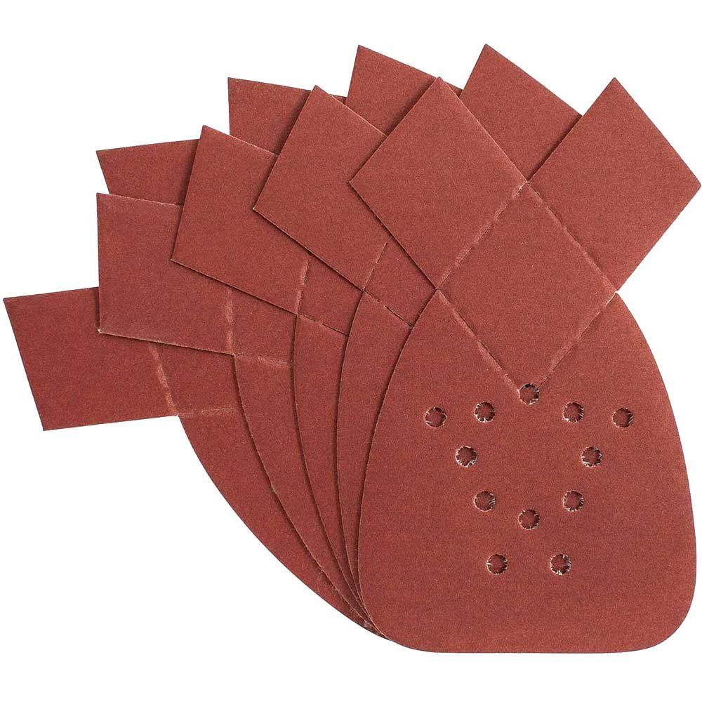 Stanley Quick Fit Mouse Sanding Sheets 240g Pack of 5 - Image 1