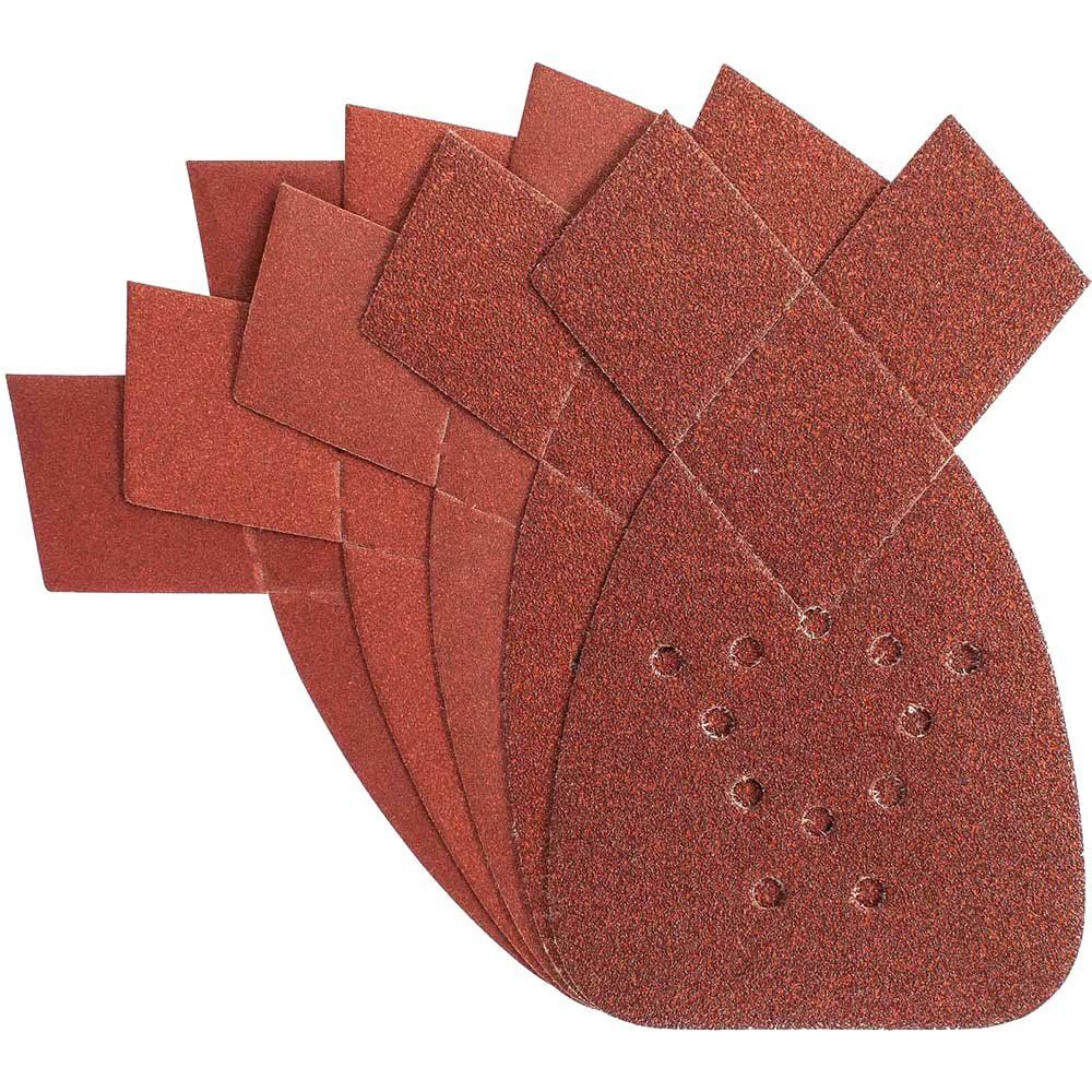 Stanley Quick Fit Mouse Sanding Sheets Assorted Grit Pack of 5 - Image 1