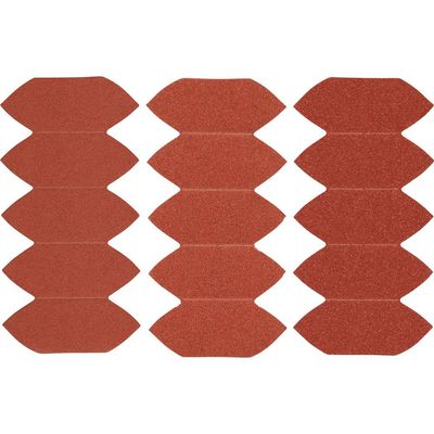 Stanley Sanding Fingers for Mouse Sanders Assorted Grit Pack of 15